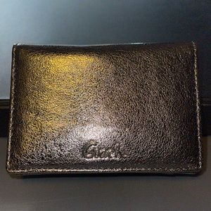 Coach Wallet. Silver. Sparkle.